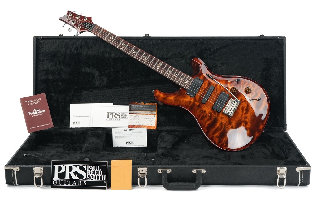 PRS 513 One piece Quilted Maple Top Black Gold 2011 | The